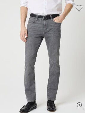 J. Crew Flex Men's Slim-fit grey jean in signature flex W34/L30